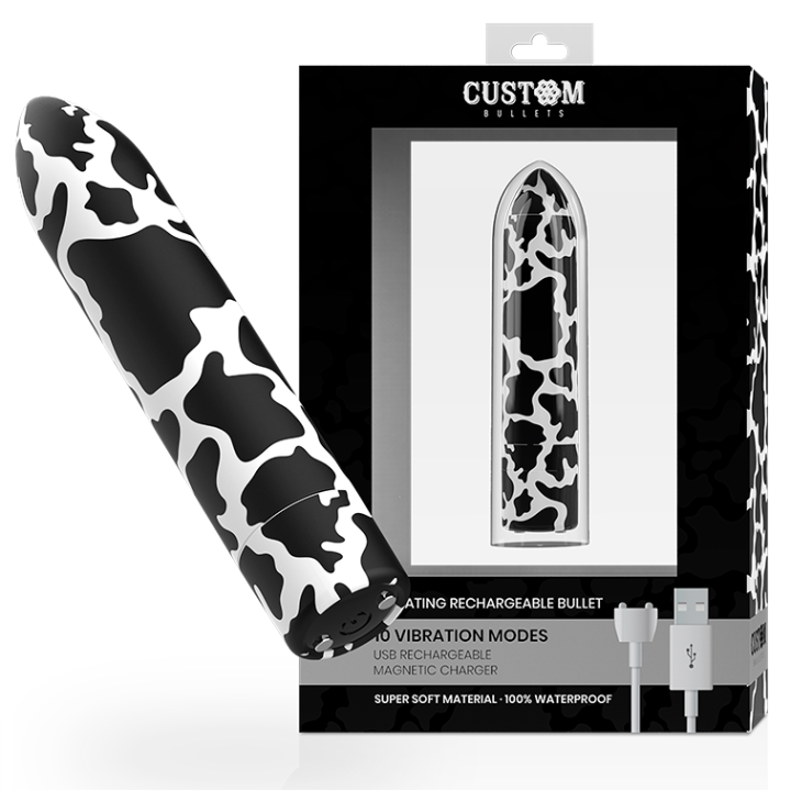 Custom Bullets - Aufladbare Bullet Cow 10 Intensitäten