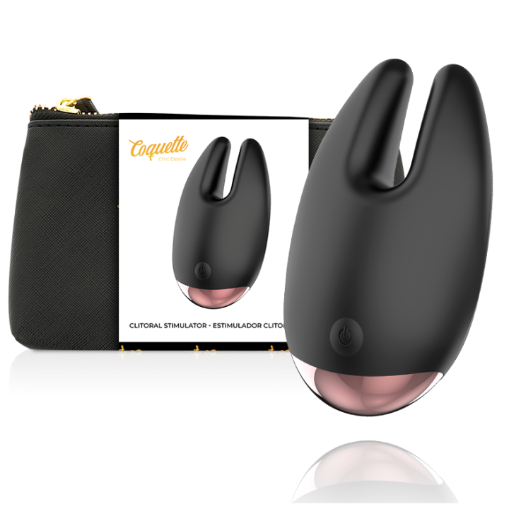 Coquette Chic Desire - Stimolatore Clitoriale Nero/Oro