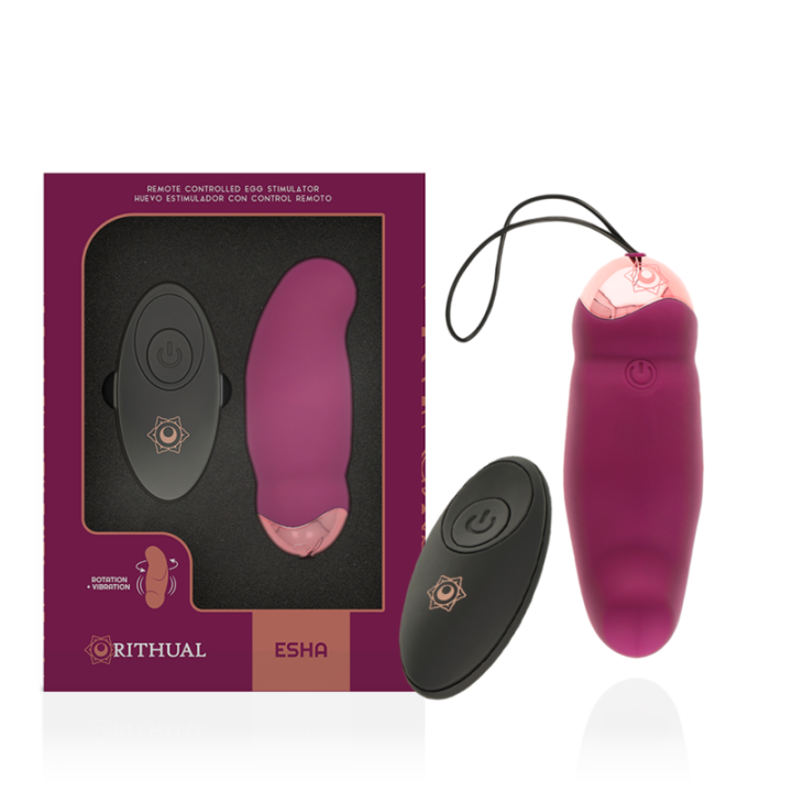 Rithual - Esha Egg Système de Télécommande Rotation + Vibration