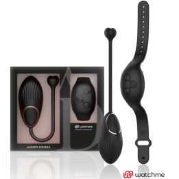 Anne's Desire - Egg Tecnologia de Controle Remoto Watchme Preto