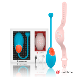 Wearwatch - Technologia Watchme Pilot Jajko Niebieski / Rozowy