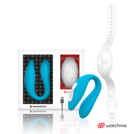Wearwatch - Vibrador de Tecnologia Dual Watchme Indigo/Neve