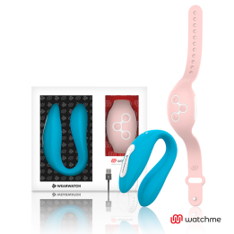 Wearwatch - Watchme Dual Technology Wibrator Indygo / Rozowy
