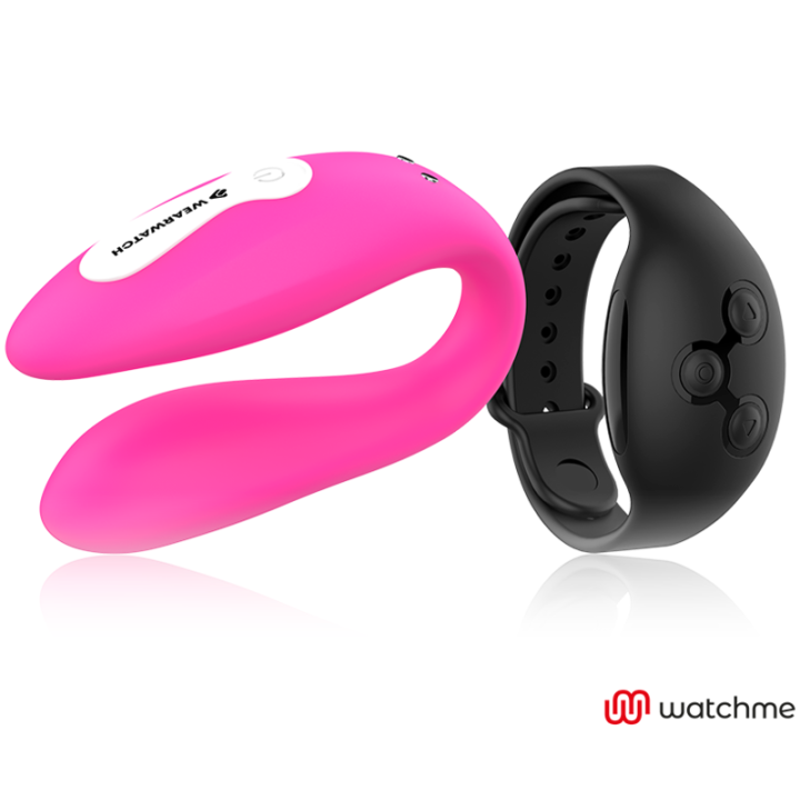 Wearwatch - Watchme Dual Technology Vibrator Fuchsia/Azabache
