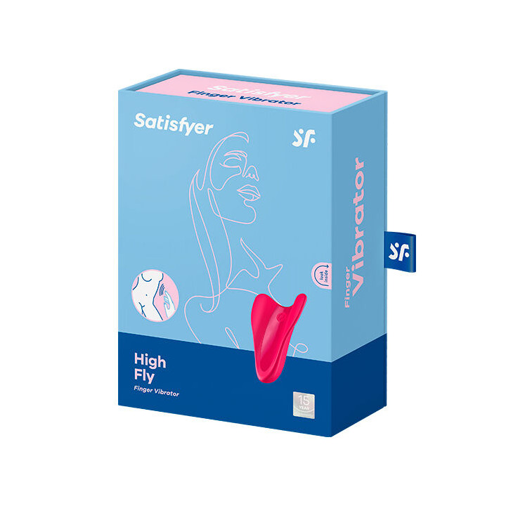 Satisfyer - High Fly Fingervibrator Fuchsia