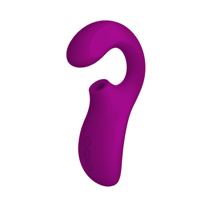 Lelo - Enigma Doble Estimulación Succion Masajeador Morado
