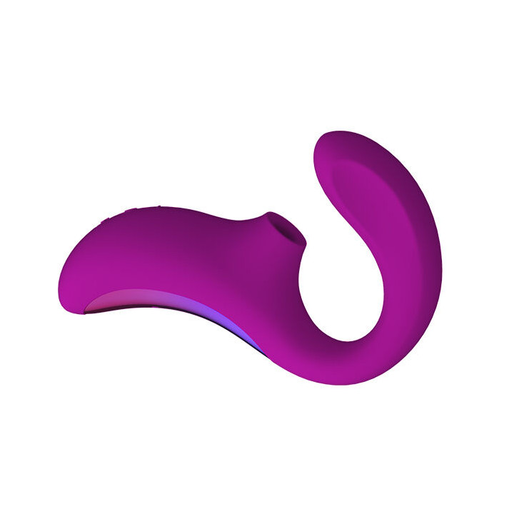 Lelo - Enigma Double Suction Stimulation Purple Massager