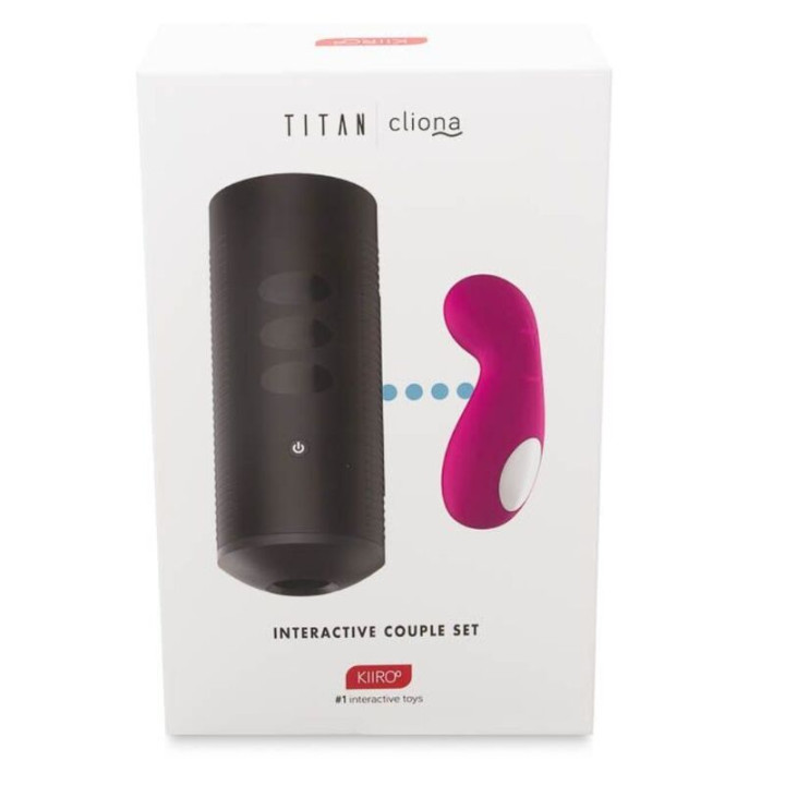 Kiiroo - Set Coppie Titan e Cliona Lilla