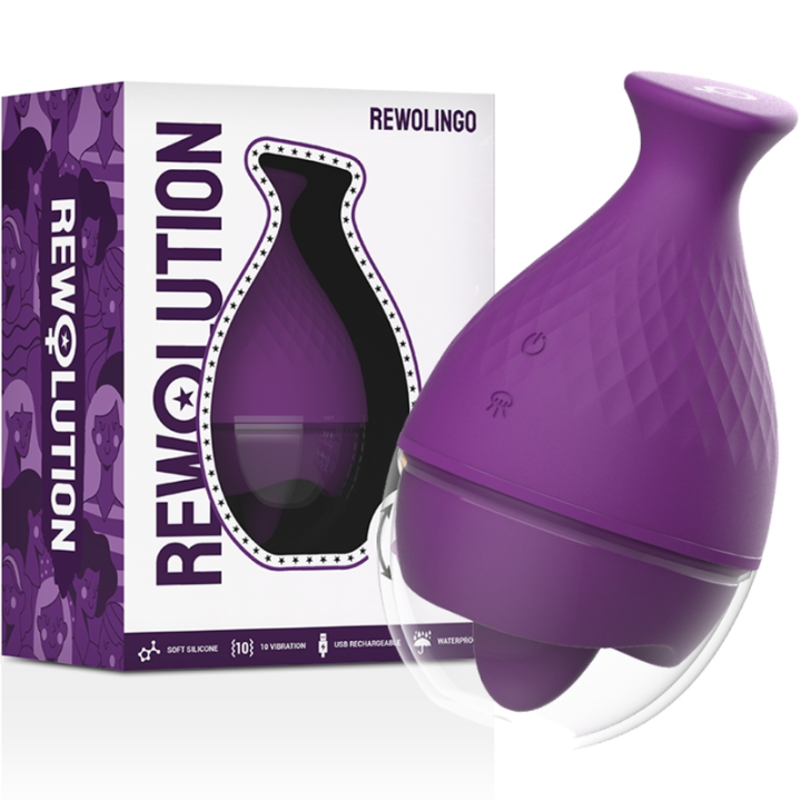 Rewolution - Vibrador Rewolingo Com Língua