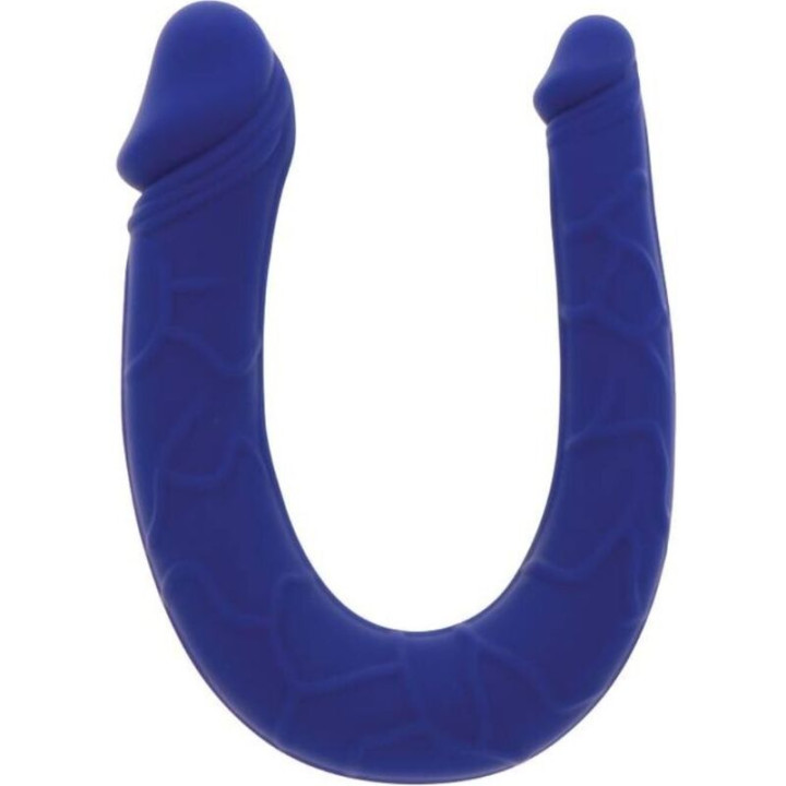 Get Real - Realístico Mini Duplo Dong Azul