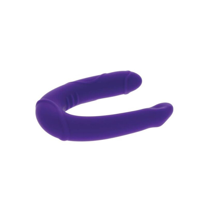 Get Real - Vogue Mini Double Dong Fioletowy