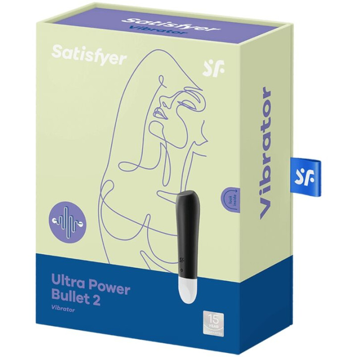Satisfyer - Ultra Power Bullet 2 Czarny