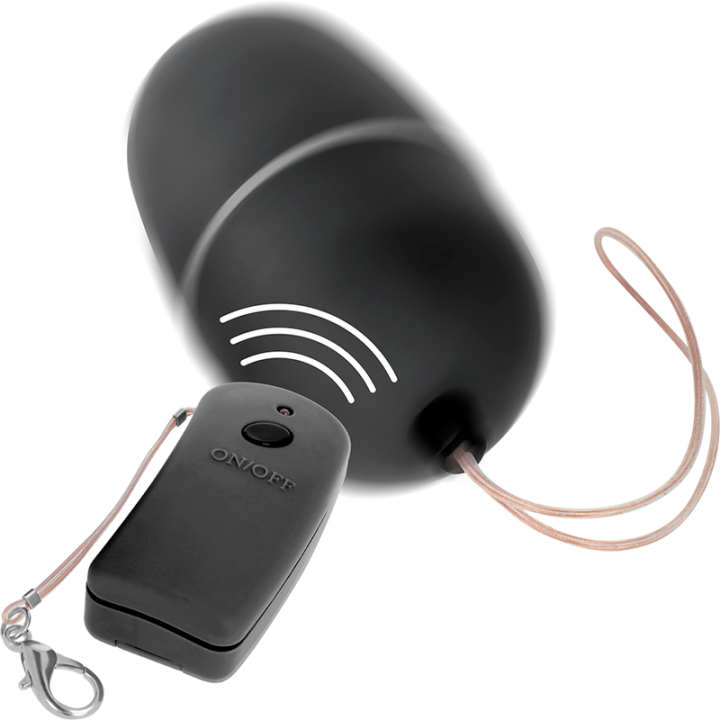 Online - Ovo Vibrante Com Controle Remoto Preto