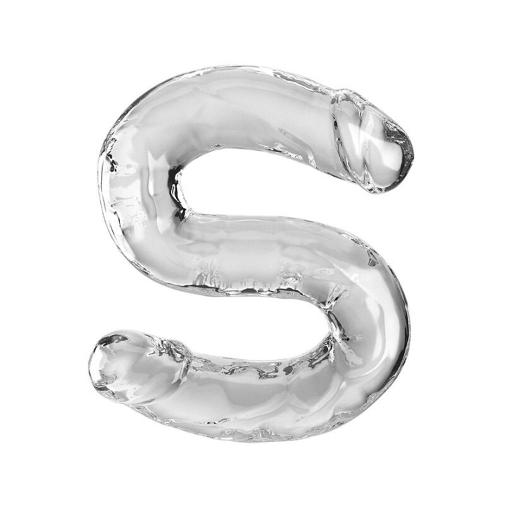 King Cock - Double Trouble Doppeldildo 46 cm Klar