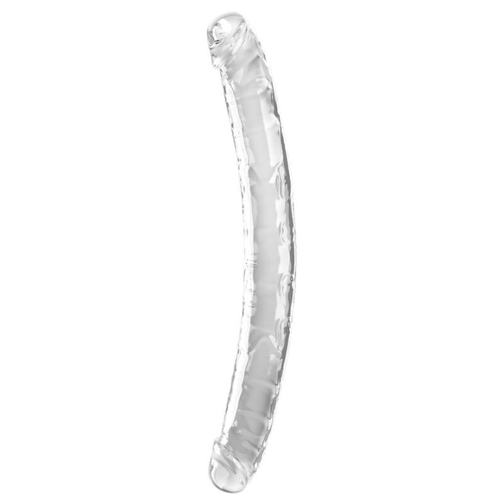 King Cock - Double Trouble Double Dildo 46 cm Clear