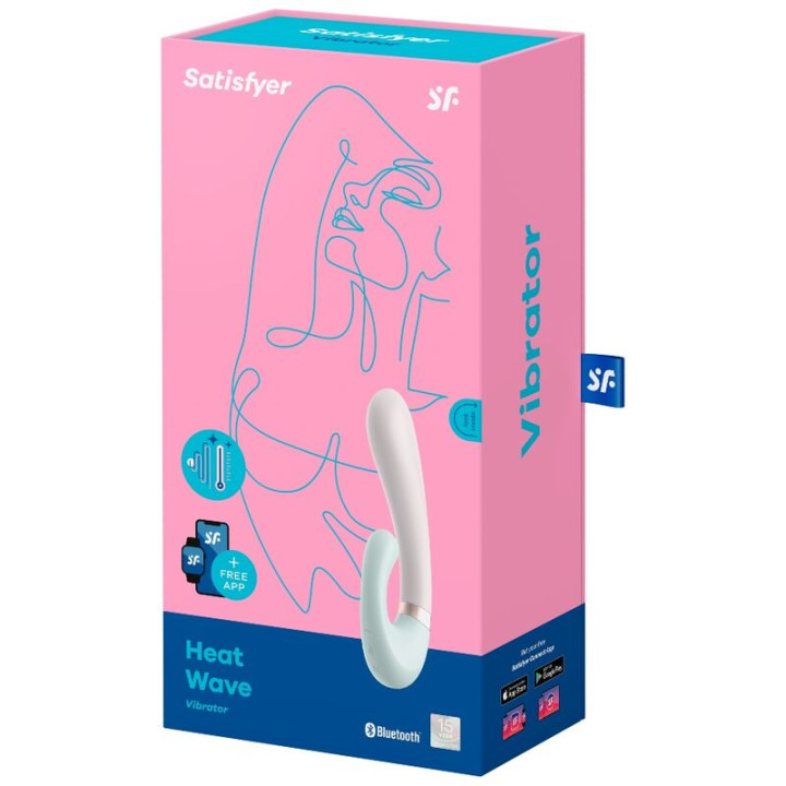 Satisfyer - Heat Wave Vibrator App Weiss