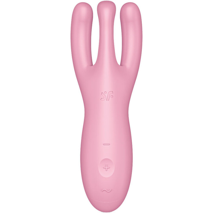Satisfyer - App Vibrador Threesome 4 Rosa