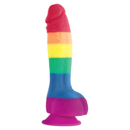 Pride - Dildo Bandiera Lgbt 15 cm