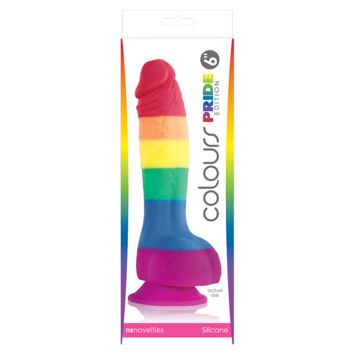 Pride - Dildo Drapeau Lgbt 15 cm
