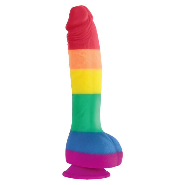 Pride - Dildo Drapeau Lgbt 19 cm