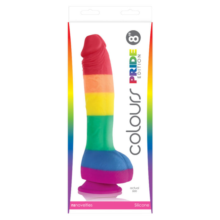 Pride - Dildo Drapeau Lgbt 19 cm