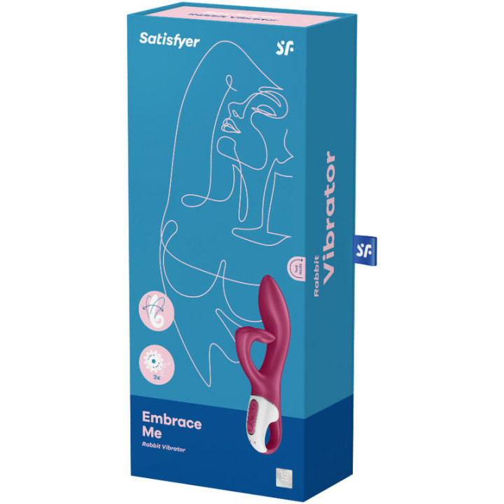 Satisfyer - Vibratore Embrace me Gspot Berry