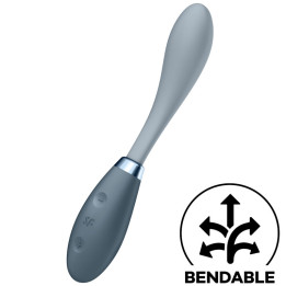 Satisfyer - Multi Vibrador g-Spot Flex 3 Cinza