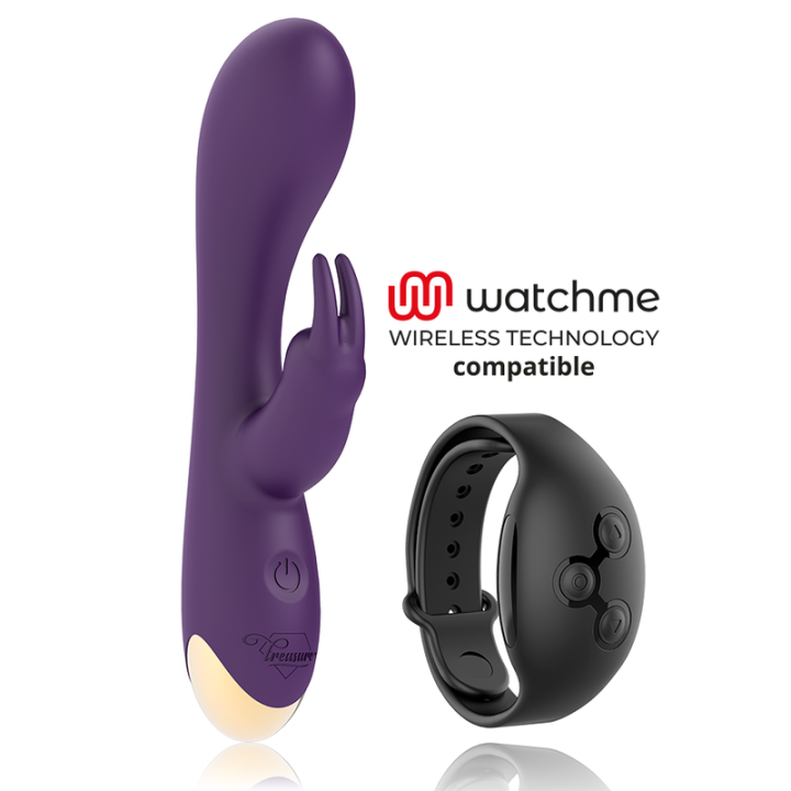 Treasure - Laurence Vibromasseur Rabbit + Télécommande Watchme