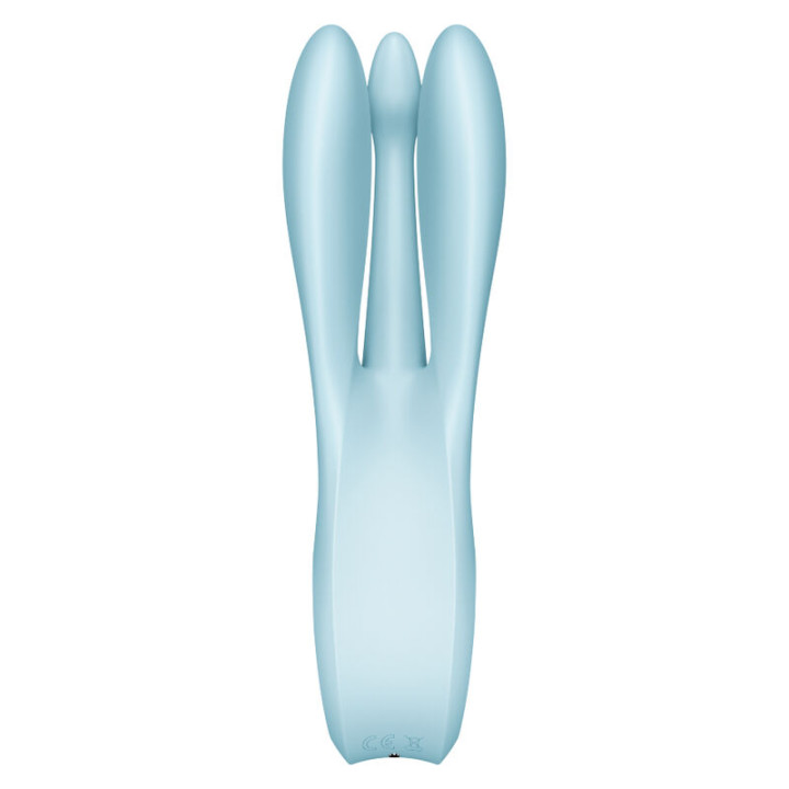 Satisfyer - Vibrateur Threesome 1 Bleu