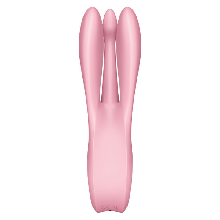 Satisfyer - Threesome 1 Vibrador Rosa