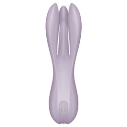 Satisfyer - Vibrador Threesome 2 Violeta