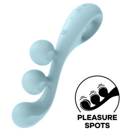 Satisfyer - Multi Vibratore Tri Ball 2 Blu