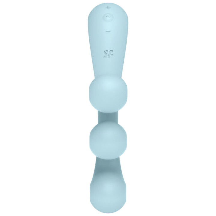 Satisfyer - Vibrateur Multi Tri Ball 2 Bleu