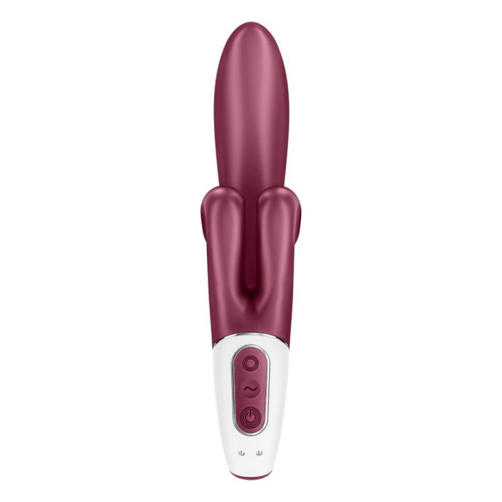 Satisfyer - Vibration de Lapin Touch me Rouge