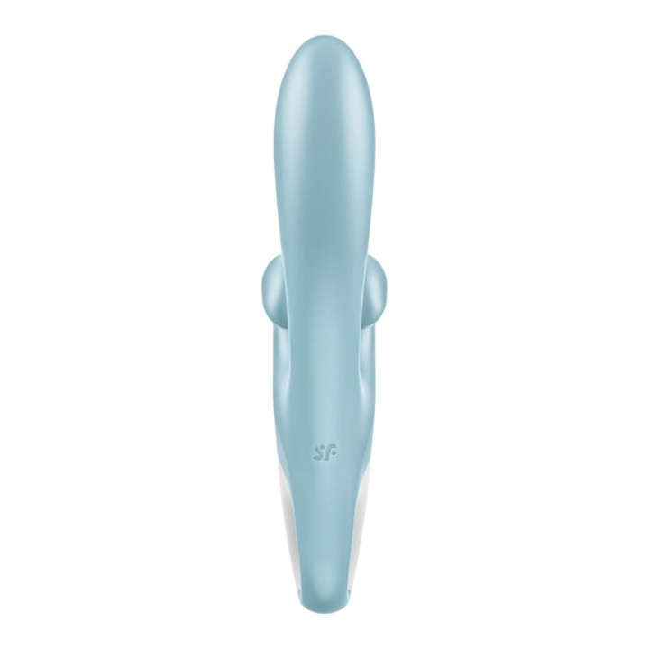 Satisfyer - Vibration de Lapin Touch me Bleu