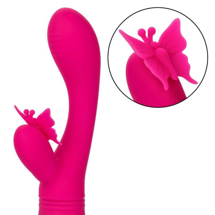 Calexotics - Borboleta Kiss Flutter Rosa