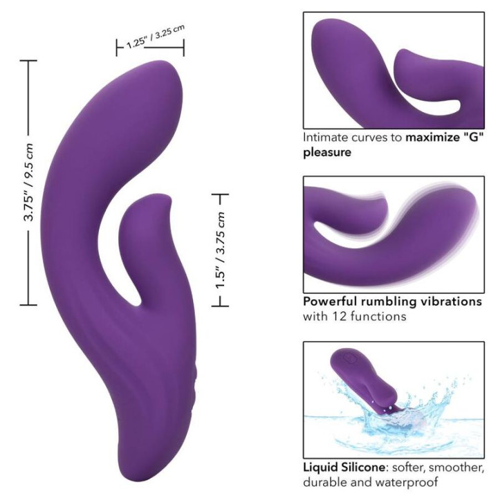 Calexotics - Stella Dual Pleaser Fiolet