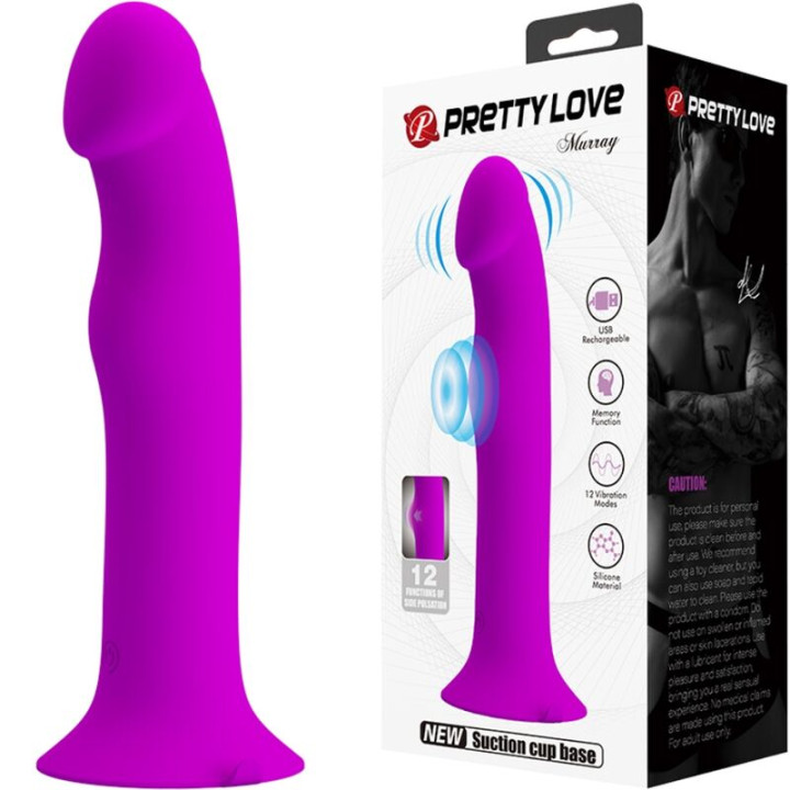 Pretty Love - Murray Vibrator And g-Point Stimulator Purple