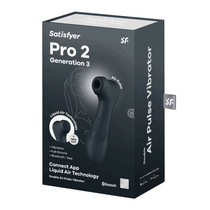 Satisfyer - Pro 2 Generación 3 Black Bluetooth & App