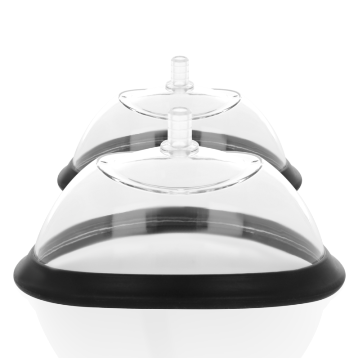 Intense - Bomba Vaginal Manual Com Dois Copos Intercambiáveis