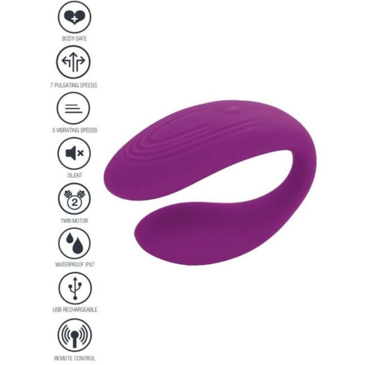 Xocoon - Vibrateur Bound Love Couples Violet