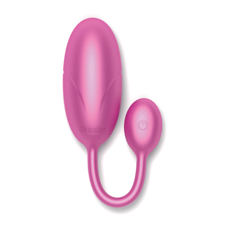Oninder - Tokyo Huevo Vibrador Rosa 7.5 x 3.2 cm - App Gratuita
