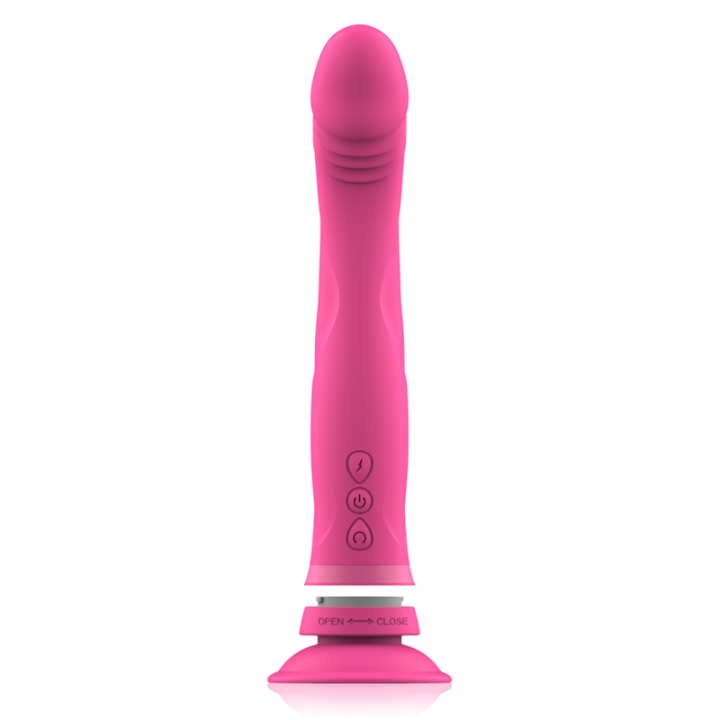 Intense - Michelangelo Rosa Vibrador de Silicone Dildo