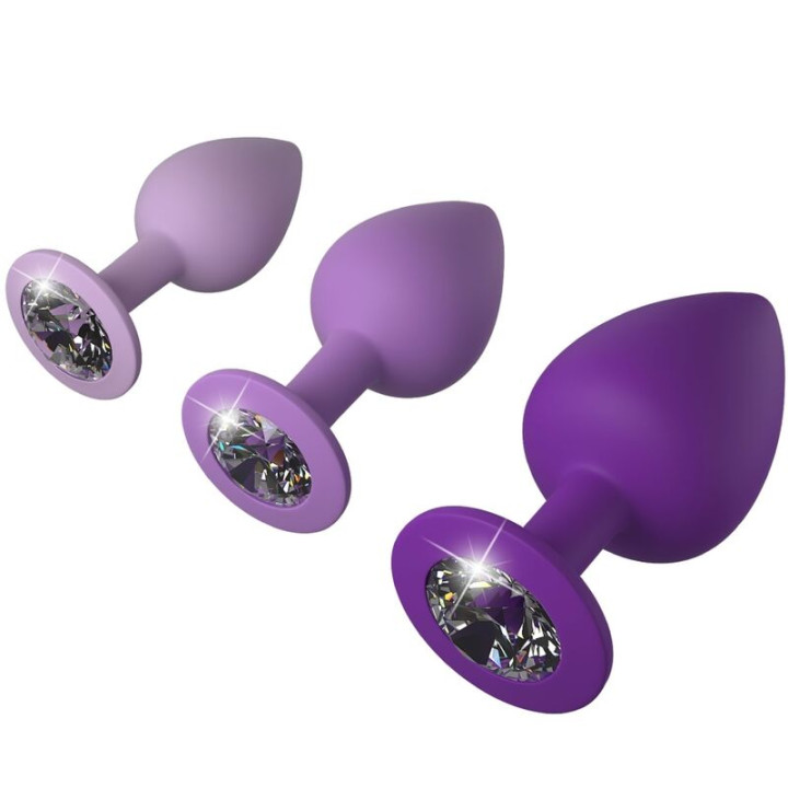Fantasy For Her - Violet Anal Plug Set 3