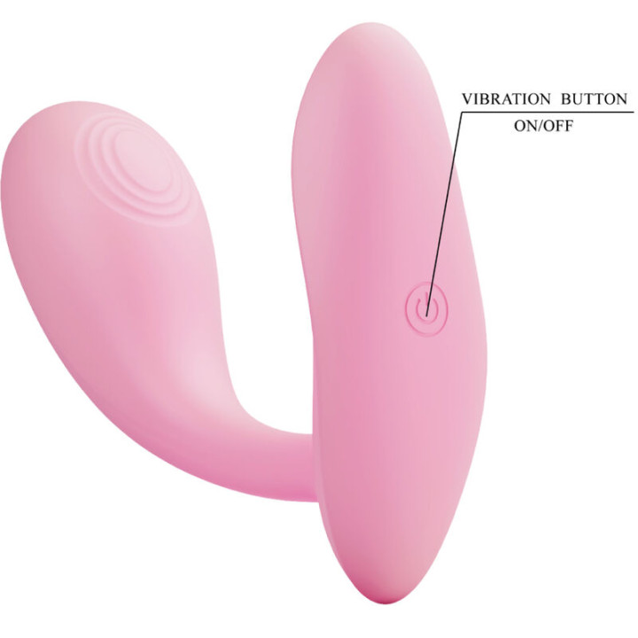 Pretty Love - Baird g-Spot 12 Vibrationen Wiederaufladbare Rosa App
