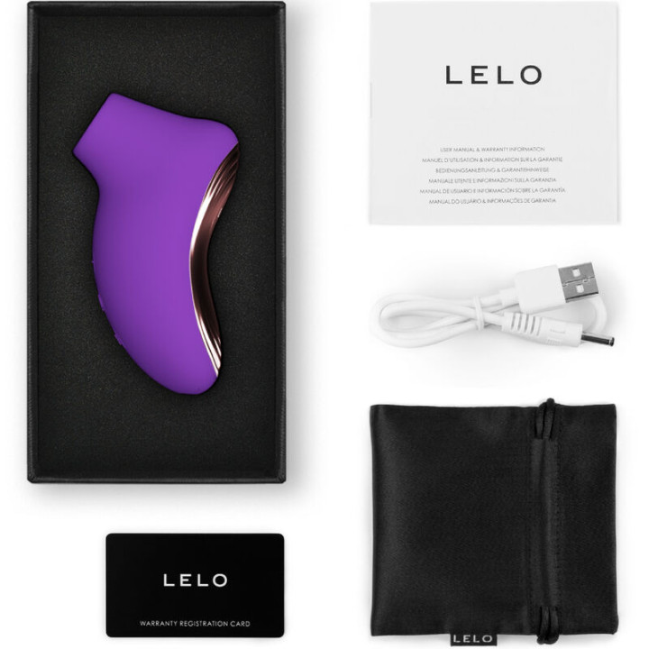 Lelo - Sona 2 Travel Viola Massaggiatore Sonico Per Clitoride