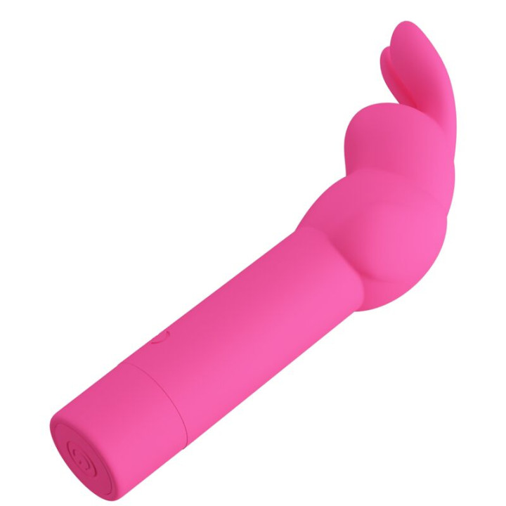 Pretty Love - Vibratore in Silicone Gerardo Fuschia Rabbit