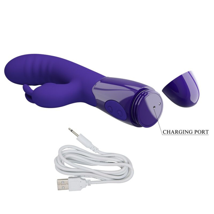 Pretty Love - Vibrateur Cerberus Youth Lapin Violet