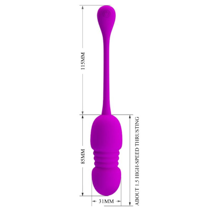 Pretty Love - Oeuf Vibrant Rechargeable Callie Violet