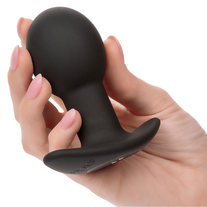 Calexotics - Rock Bottom Plug Anal 10 Vibrations Silicone Noir